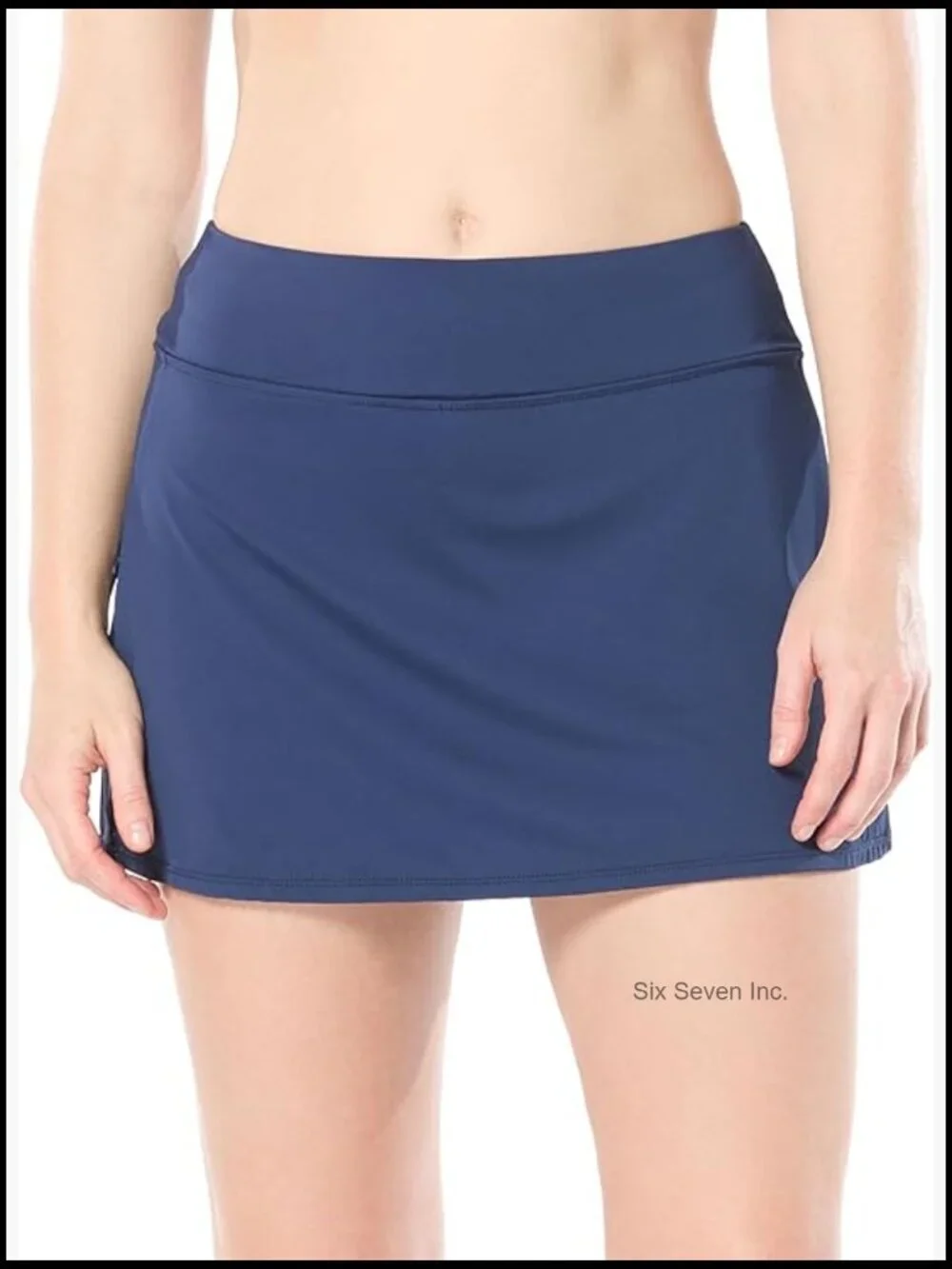 Multi-Sport Swim Skort with UPF50, Zippered Pocket, 4-Way Stretch